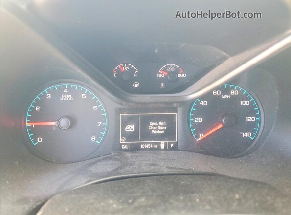 1GCGSCEN8M1296206 2021 CHEVROLET COLORADO Gray Вид щитка приладів