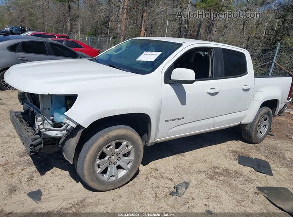 1GCGSCEN9M1135833 2021 CHEVROLET COLORADO White Front left