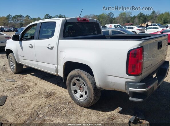 1GCGSCEN9M1135833 2021 CHEVROLET COLORADO White Rear left
