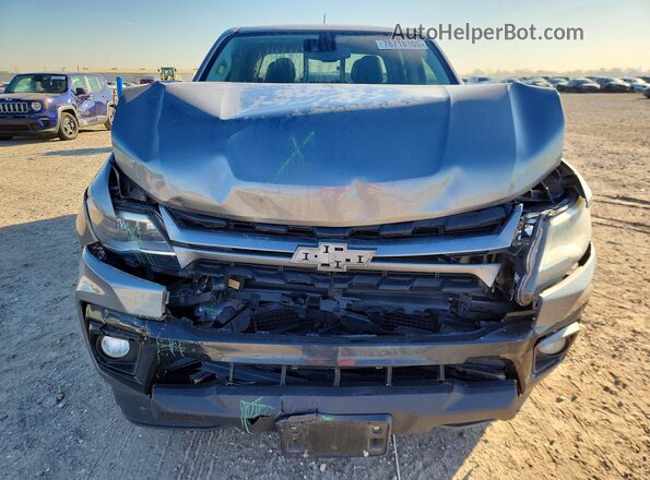 1GCGSCENXM1189447 2021 CHEVROLET COLORADO Gray Widok z przodu