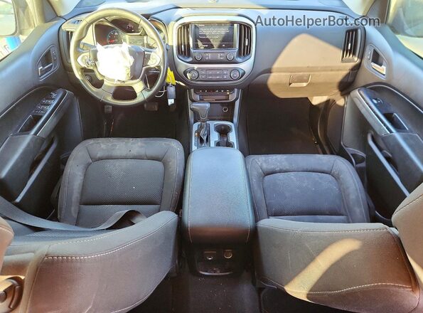 1GCGSCENXM1189447 2021 CHEVROLET COLORADO Gray Widok deski rozdzielczej