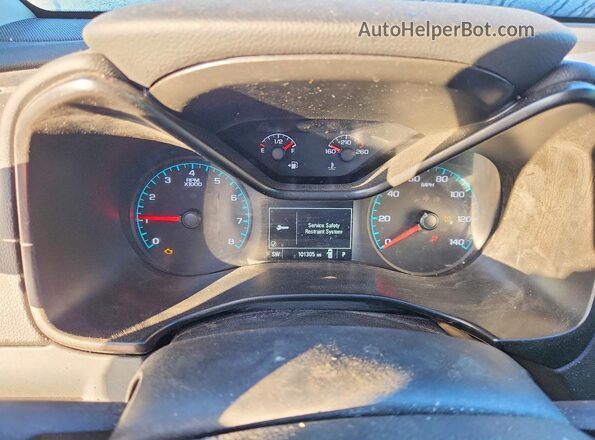 1GCGSCENXM1189447 2021 CHEVROLET COLORADO Gray Widok zestawu wskaźników