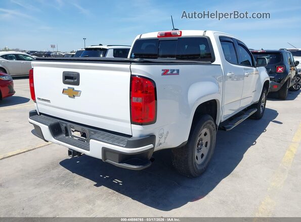 1GCGSDE38G1338723 2016 CHEVROLET COLORADO White Rear right