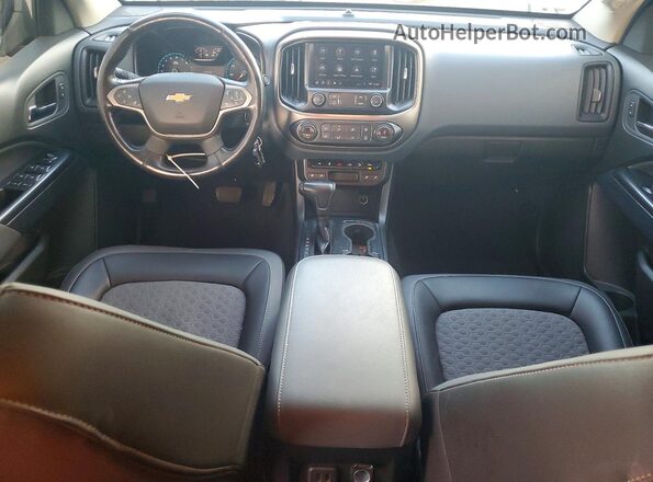 1GCGSDEN5M1288845 2021 CHEVROLET COLORADO White Dashboard view