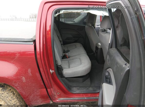 1GCGTBEN0M1129989 2021 CHEVROLET COLORADO Red Vista de la etiqueta del VIN