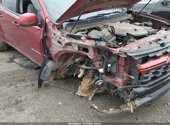 1GCGTBEN0M1129989 2021 CHEVROLET COLORADO Red Vista frontal