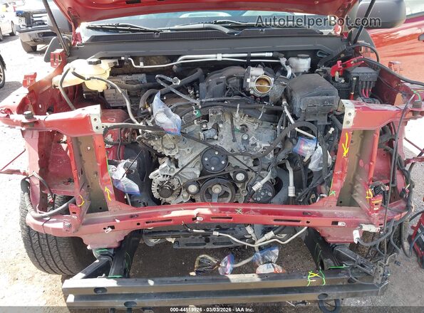 1GCGTBEN9M1163025 2021 CHEVROLET COLORADO Red Widok z przodu