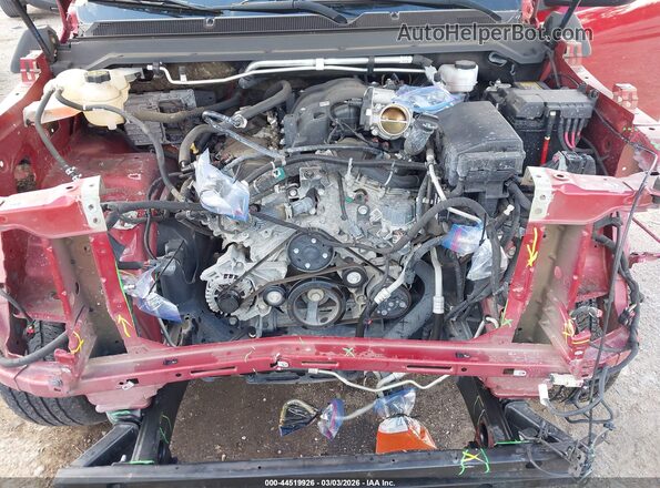 1GCGTBEN9M1163025 2021 CHEVROLET COLORADO Red Widok z tyłu