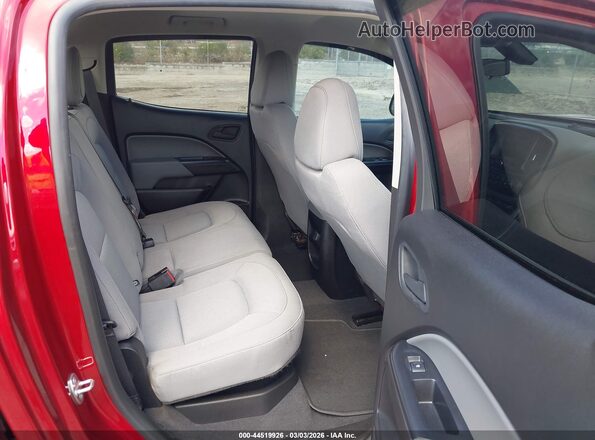 1GCGTBEN9M1163025 2021 CHEVROLET COLORADO Red Widok naklejki z numerem VIN
