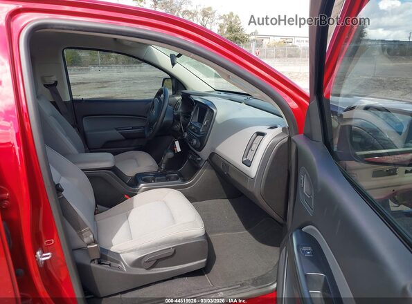 1GCGTBEN9M1163025 2021 CHEVROLET COLORADO Red Widok wnętrza z przodu