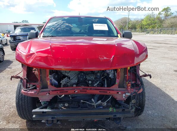 1GCGTBEN9M1163025 2021 CHEVROLET COLORADO Red Widok wnętrza z tyłu