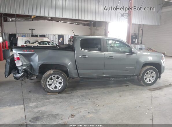 1GCGTCEN1L1114504 2020 CHEVROLET COLORADO Gray Vista interior trasera