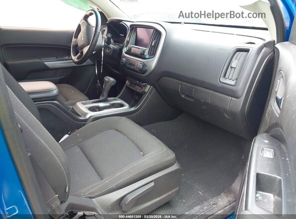 1GCGTCEN4M1120704 2021 CHEVROLET COLORADO Синий Вид салона спереди