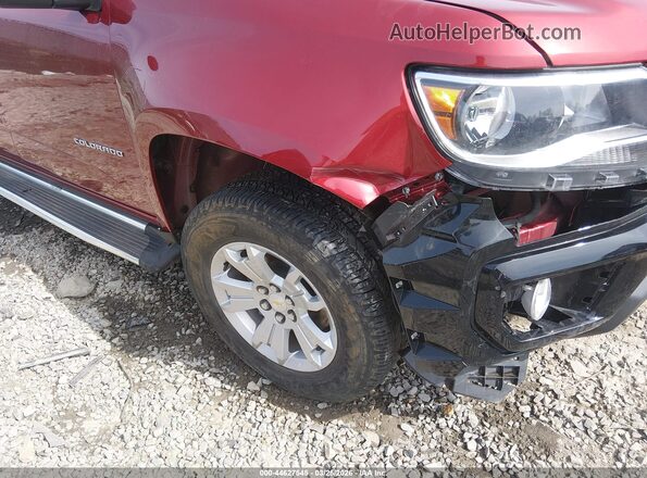 1GCGTCEN9M1147185 2021 CHEVROLET COLORADO Red წინა ხედი