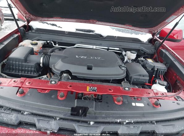1GCGTCEN9M1147185 2021 CHEVROLET COLORADO Red უკანა ხედი