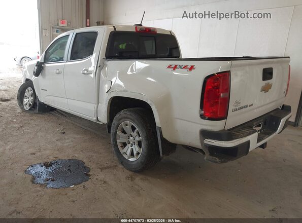 1GCGTCENXK1289719 2019 CHEVROLET COLORADO White უკანა მარცხენა
