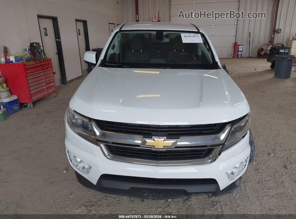 1GCGTCENXK1289719 2019 CHEVROLET COLORADO White ხელსაწყოთა პანელის ხედი