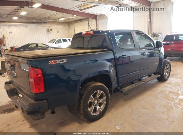 1GCGTDEN0K1285362 2019 CHEVROLET COLORADO Blue უკანა მარჯვენა