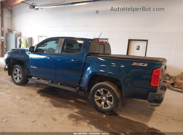 1GCGTDEN0K1285362 2019 CHEVROLET COLORADO Blue უკანა მარცხენა
