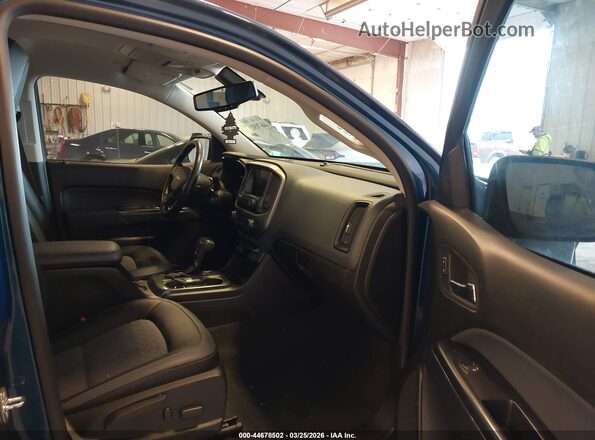 1GCGTDEN0K1285362 2019 CHEVROLET COLORADO Blue წინა სალონის ხედი