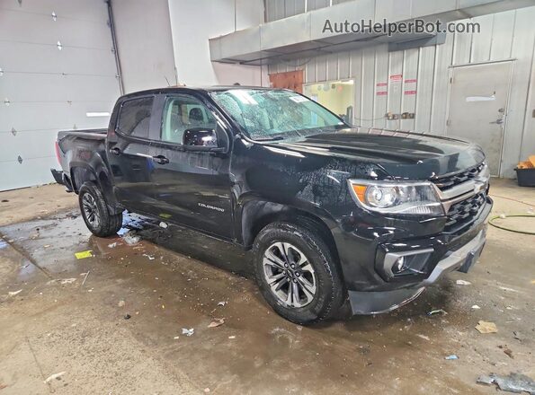 1GCGTDEN2M1197156 2021 CHEVROLET COLORADO Black Przód prawy