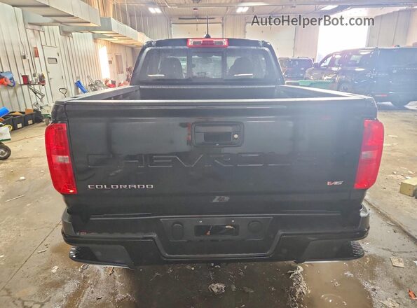 1GCGTDEN2M1197156 2021 CHEVROLET COLORADO Black Widok z tyłu