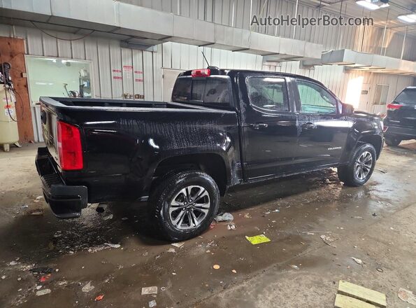 1GCGTDEN2M1197156 2021 CHEVROLET COLORADO Black Tył prawy