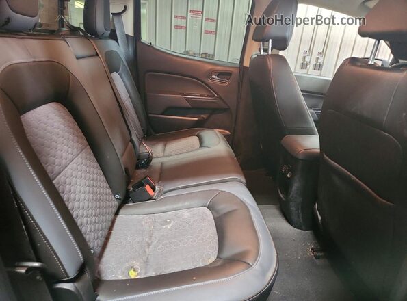 1GCGTDEN2M1197156 2021 CHEVROLET COLORADO Black Widok tylnych siedzeń
