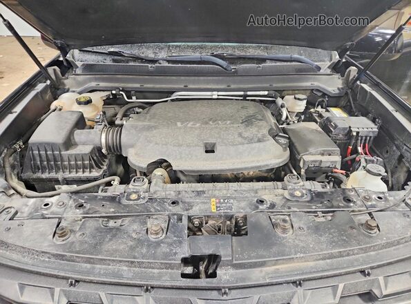 1GCGTDEN2M1197156 2021 CHEVROLET COLORADO Black Widok wnętrza z tyłu