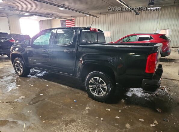 1GCGTDEN2M1197156 2021 CHEVROLET COLORADO Black Tył lewy