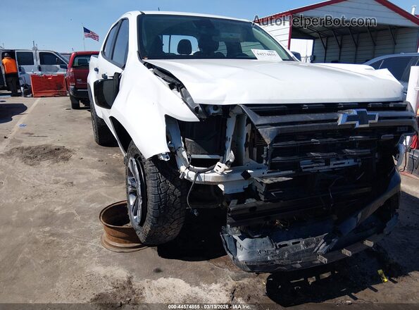 1GCGTDEN5M1289071 2021 CHEVROLET COLORADO White წინა ხედი