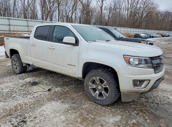 1GCGTDEN8H1304524 2017 CHEVROLET COLORADO Белый Передняя правая четверть