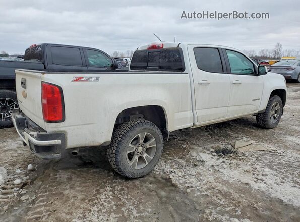 1GCGTDEN8H1304524 2017 CHEVROLET COLORADO Белый Задняя правая четверть