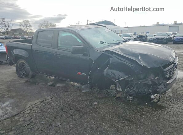 1GCGTDEN8M1195430 2021 CHEVROLET COLORADO Black Przód prawy