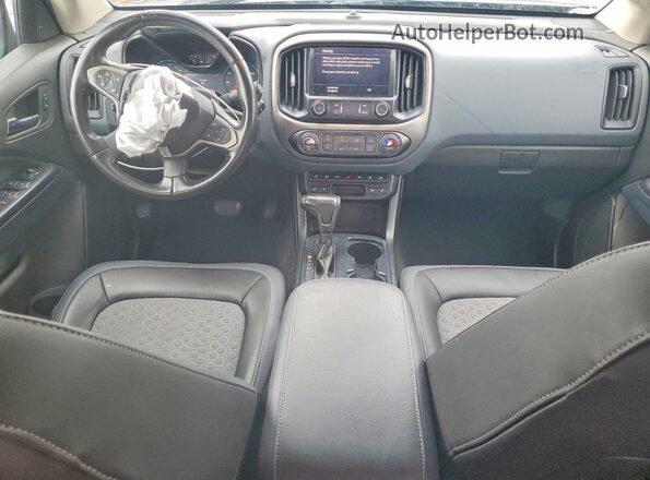 1GCGTDEN8M1195430 2021 CHEVROLET COLORADO Black Widok deski rozdzielczej
