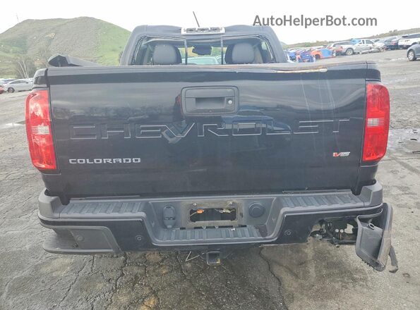 1GCGTDEN8M1195430 2021 CHEVROLET COLORADO Black Widok z tyłu