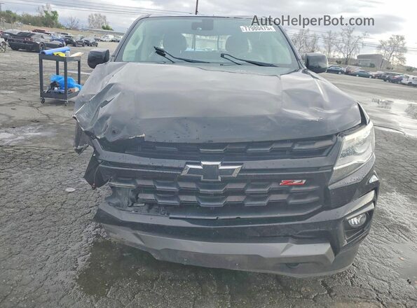 1GCGTDEN8M1195430 2021 CHEVROLET COLORADO Black Widok z przodu