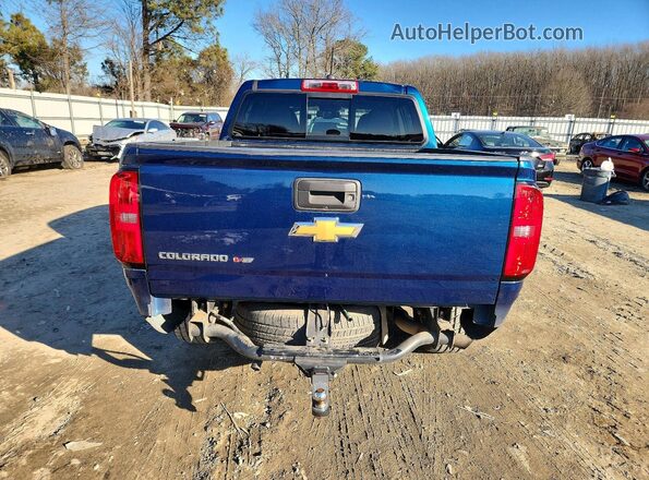 1GCGTDEN9K1135699 2019 CHEVROLET COLORADO Синий 