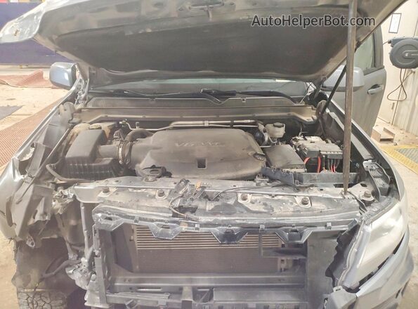 1GCGTEEN4M1103543 2021 CHEVROLET COLORADO Gray Вид задньої частини салону