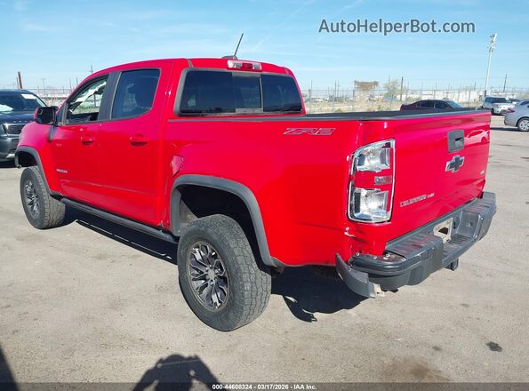 1GCGTEEN7K1242689 2019 CHEVROLET COLORADO Красный 