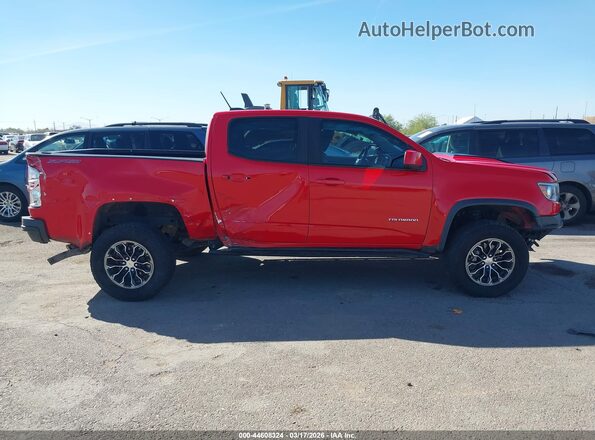 1GCGTEEN7K1242689 2019 CHEVROLET COLORADO Красный 