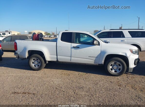 1GCHSBEA6M1103336 2021 CHEVROLET COLORADO White Rear interior view
