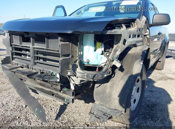1GCHSBEAXJ1323848 2018 CHEVROLET COLORADO Black Front view