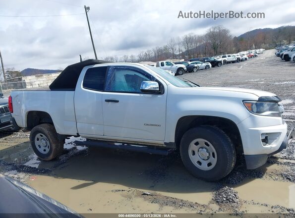 1GCHSBEAXK1179381 2019 CHEVROLET COLORADO White უკანა სალონის ხედი