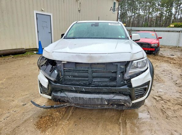 1GCHSCEAXM1247185 2021 CHEVROLET COLORADO White Front view