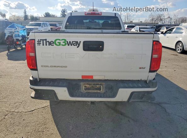 1GCHSCEN4M1298166 2021 CHEVROLET COLORADO White Հետևի տեսք