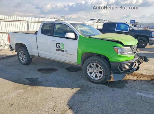 1GCHSCEN4M1298166 2021 CHEVROLET COLORADO White Առջևի աջ