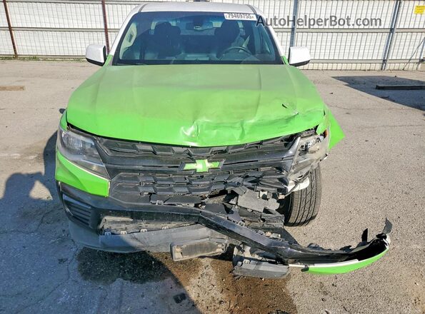 1GCHSCEN4M1298166 2021 CHEVROLET COLORADO White Դիմացի տեսք