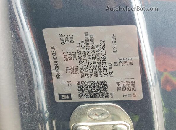 1GCHSCEN6K1195232 2019 CHEVROLET COLORADO Угольный 