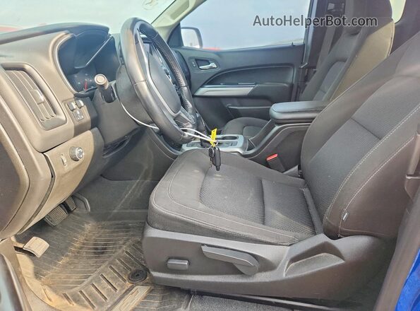 1GCHSCEN8M1161750 2021 CHEVROLET COLORADO Blue Front interior view